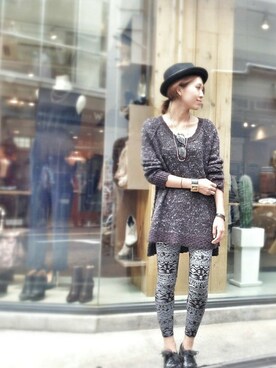 hamaさん（レディース・162cm）の秋コーディネート