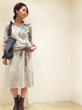 hamaさん（レディース・162cm）の秋コーディネート