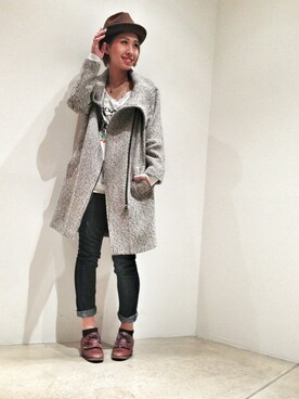 hamaさん（レディース・162cm）の秋コーディネート