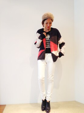 hamaさん（レディース・160cm）の秋コーディネート