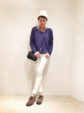 hamaさん（レディース・162cm）の冬コーディネート