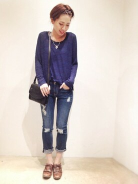 hamaさん（レディース・162cm）の冬コーディネート