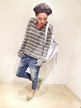 hamaさん（レディース・162cm）の冬コーディネート