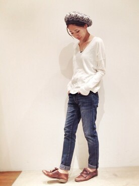 hamaさん（レディース・162cm）の冬コーディネート