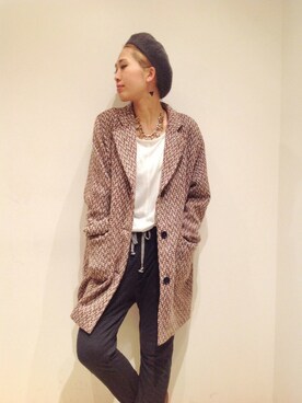 hamaさん（レディース・162cm）の冬コーディネート