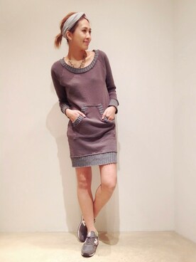 hamaさん（レディース・162cm）の冬コーディネート