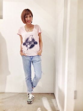 hamaさん（レディース・162cm）の春コーディネート