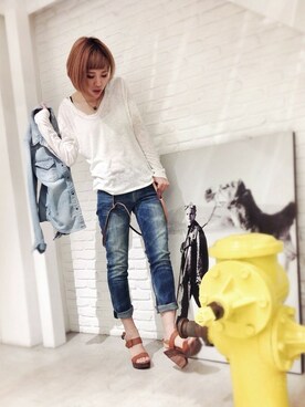 hamaさん(レディース・162cm)の春コーディネート