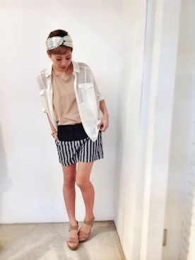 hamaさん（レディース・162cm）の春コーディネート