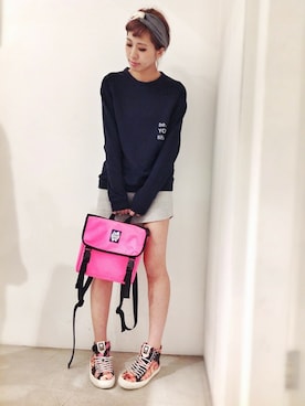 hamaさん（レディース・162cm）の春コーディネート