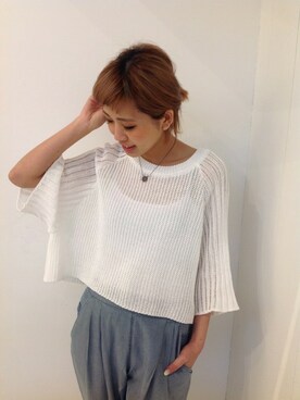 hamaさん（レディース・162cm）の春コーディネート