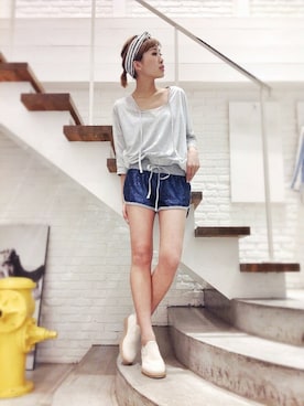 hamaさん（レディース・162cm）の春コーディネート