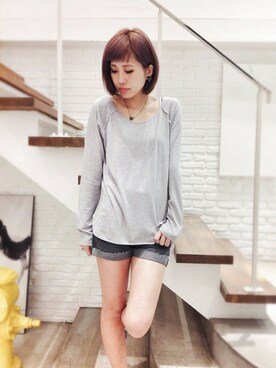 hamaさん（レディース・162cm）の春コーディネート