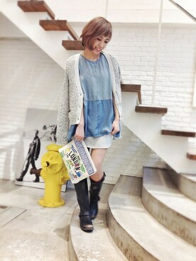 hamaさん（レディース・162cm）の春コーディネート