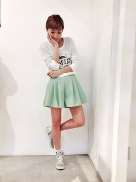 hamaさん（レディース・162cm）の春コーディネート