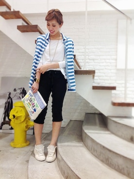 hamaさん（レディース・162cm）の春コーディネート