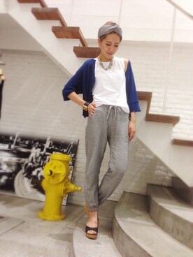 hamaさん（レディース・162cm）の夏コーディネート