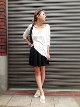 hamaさん（レディース・162cm）の夏コーディネート