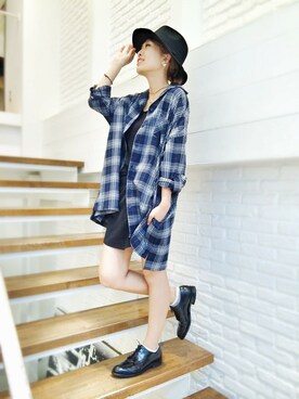 hamaさん（レディース・162cm）の秋コーディネート