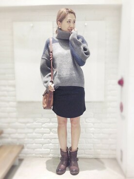 hamaさん（レディース・162cm）の秋コーディネート