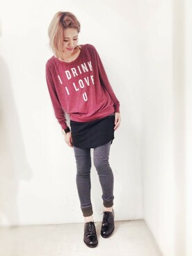 hamaさん（レディース・162cm）の秋コーディネート