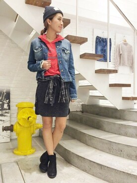 hamaさん(レディース・162cm)の冬コーディネート