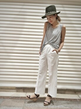 hamaさん（レディース・162cm）の夏コーディネート