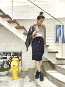 hamaさん（レディース・162cm）の秋コーディネート