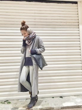 hamaさん(レディース・162cm)の冬コーディネート