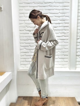 hamaさん（レディース・162cm）の冬コーディネート