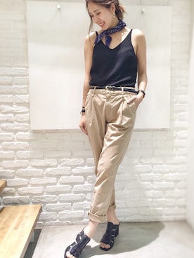 hamaさん（レディース・162cm）の春コーディネート