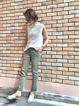 hamaさん（レディース・162cm）の夏コーディネート