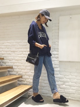 hamaさん（レディース・163cm）の秋コーディネート