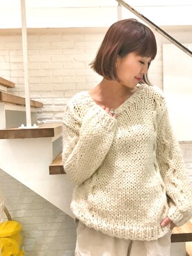 hamaさん（レディース・163cm）の冬コーディネート