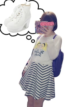 mikaさん（レディース・156cm）の春コーディネート