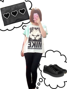 mikaさん（レディース・156cm）の夏コーディネート