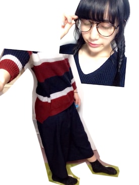 ぽんさん（レディース・165cm）の冬コーディネート