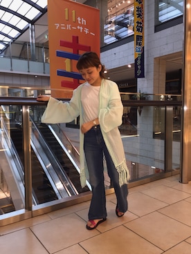 Misa Hashimotoさん（レディース・153cm）の夏コーディネート