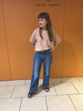 Misa Hashimotoさん(レディース・153cm)の夏コーディネート