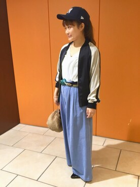 Misa Hashimotoさん(レディース・153cm)の夏コーディネート