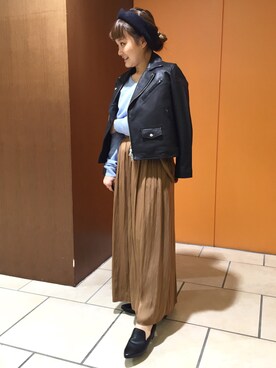 Misa Hashimotoさん(レディース・153cm)の秋コーディネート