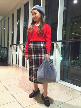 Misa Hashimotoさん（レディース・153cm）の秋コーディネート