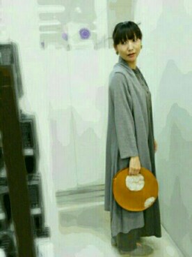 「Rccat（アールシーキャット）のアイテム（シューズ）」を使った、紅い実穂波店 Rccatさん（レディース・158cm）の秋コーディネート