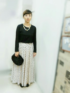 「Rccat（アールシーキャット）のアイテム（シューズ）」を使った、紅い実穂波店 Rccatさん（レディース・158cm）の秋コーディネート