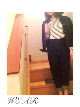 「マムジーンズ」｜yuuuunachaさん（レディース・149cm）の春コーディネート