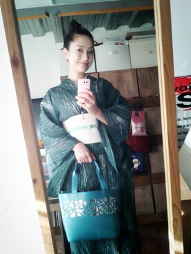 吉村美樹さんのコーディネート