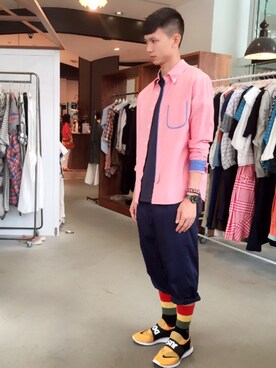 王炳順さんのコーディネート