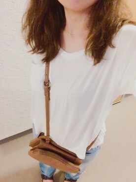 「BIRKENSTOCK（ビルケンシュトック）の＜BIRKENSTOCK（ビルケンシュトック）＞ ARIZONA BIRKOFLOR/サンダル¨ ◆（サンダル）」を使った、YUKIさん（レディース・166cm）の夏コーディネート
