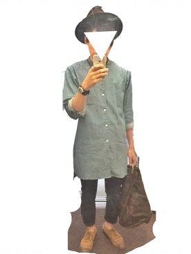 「OLD JOE & CO.（オールドジョーアンドコー）のアイテム（トップス）」を使った、ボブさん（メンズ・181cm）の春コーディネート