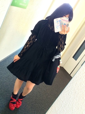 「Nile PERCH（ナイルパーチ）のアイテム（バッグ）」を使った、もんろーさん（レディース・152cm）の春コーディネート